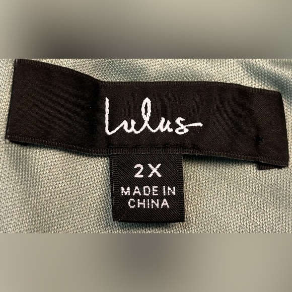 NEW Lulus Tier Elegance Sage Brush Long Sleeve Tiered
Maxi Dress, Plus Size 2X - Picture 10 of 13